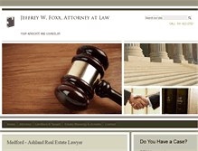 Tablet Screenshot of foxxlaw.net